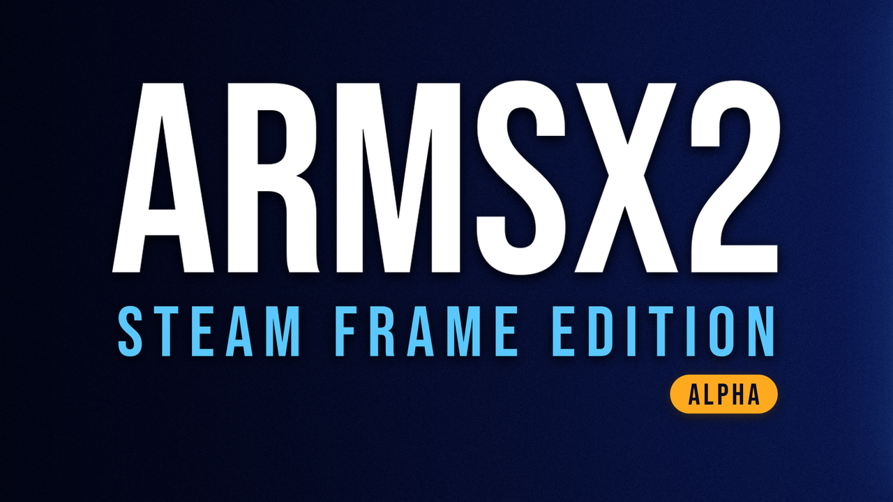 ARMSX2 Steam Frame Edition logo