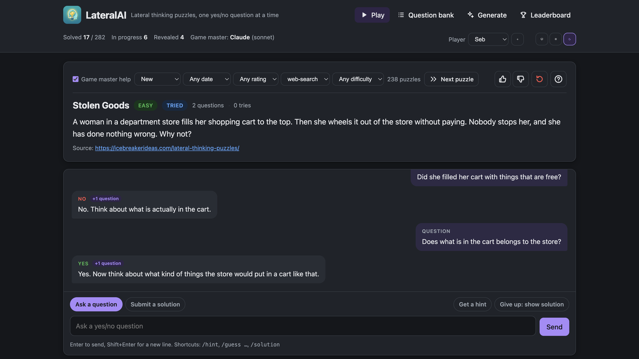 LateralAI screenshot